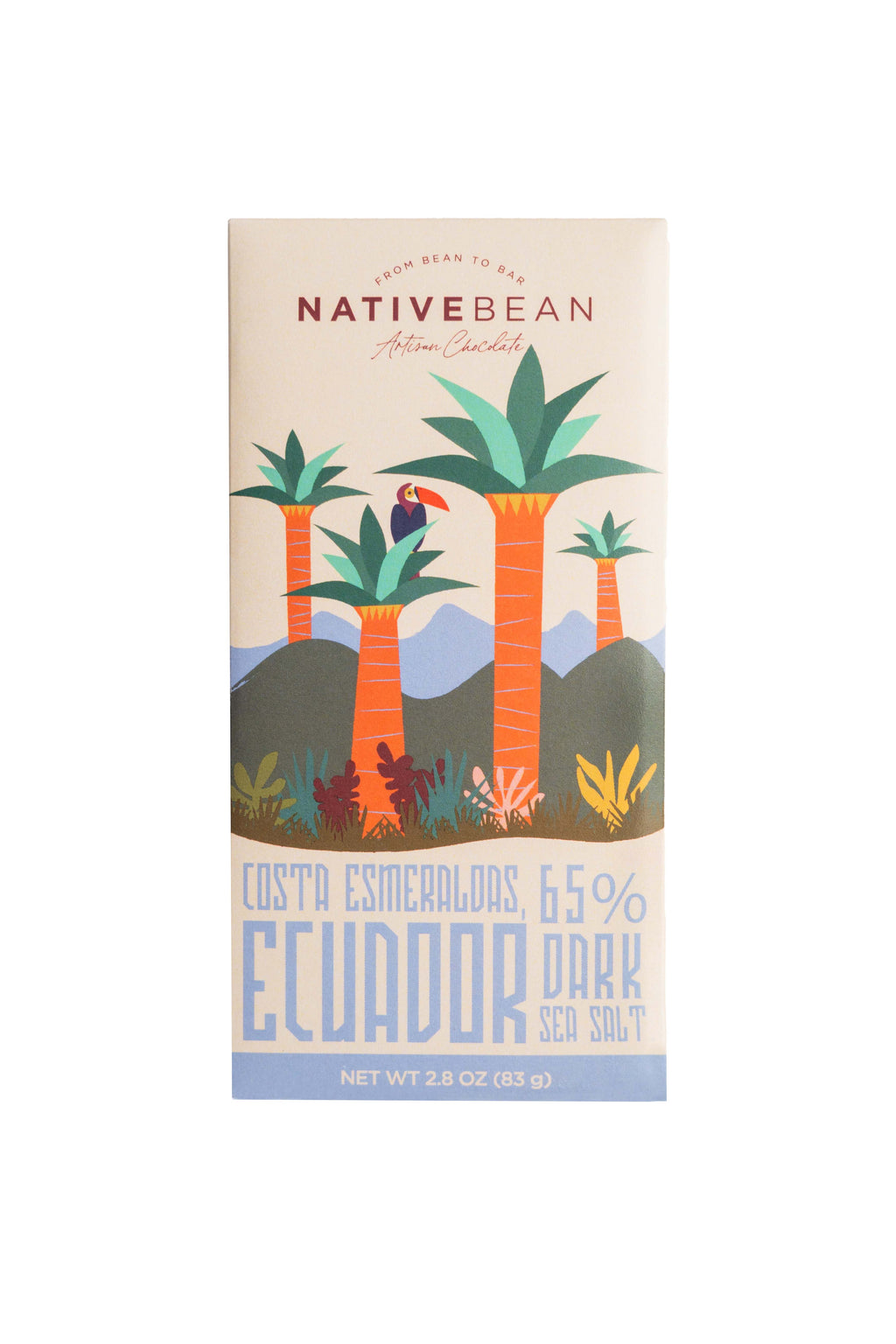 Native Bean Ecuador Sea Salt 65%