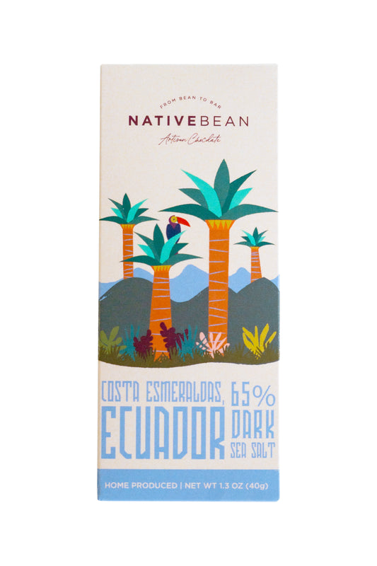 Native Bean I Ecuador Mini 65% w/sea salt